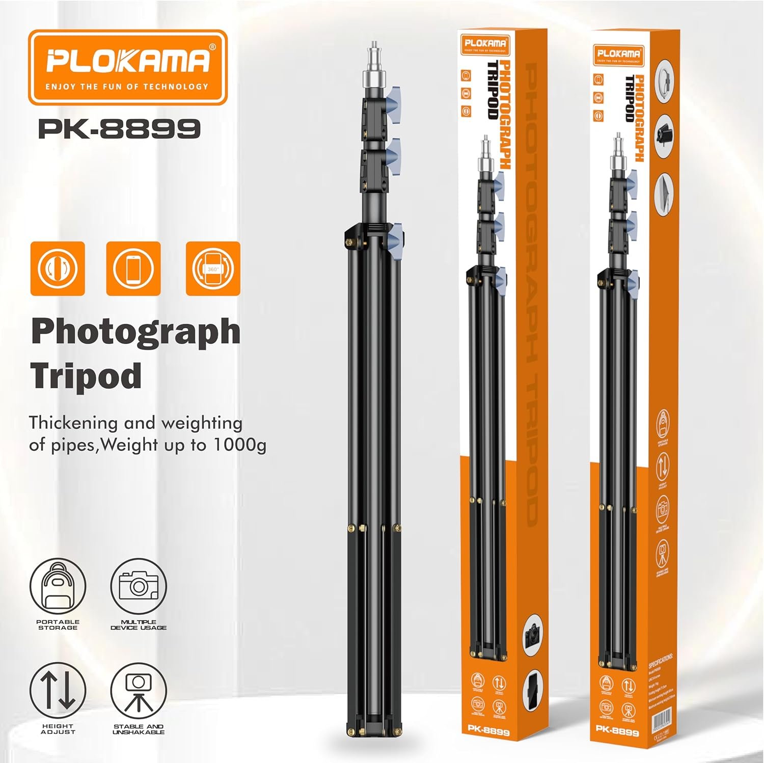 Blokama PK-8899 tripod     حامل ثلاثي القوائم Blokama PK-8899