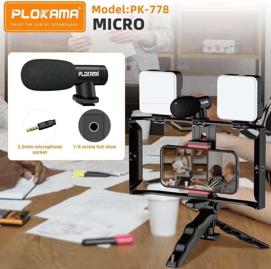Blukama 5 in 1 Video Camera Holder,    حامل كاميرا فيديو 5 في 1 من بلوكاما،