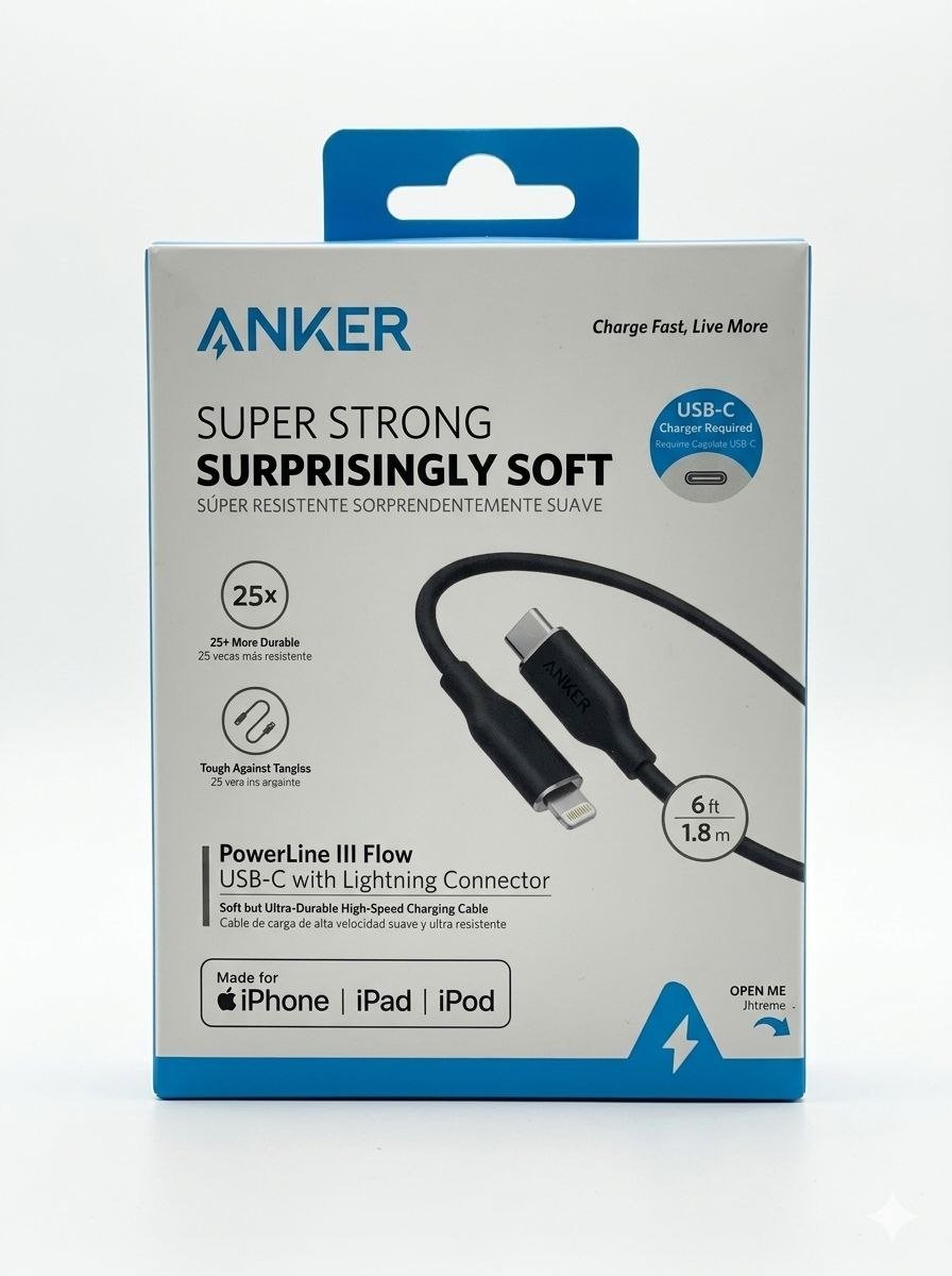 كابل Anker تايب  iPhone A8663 -c