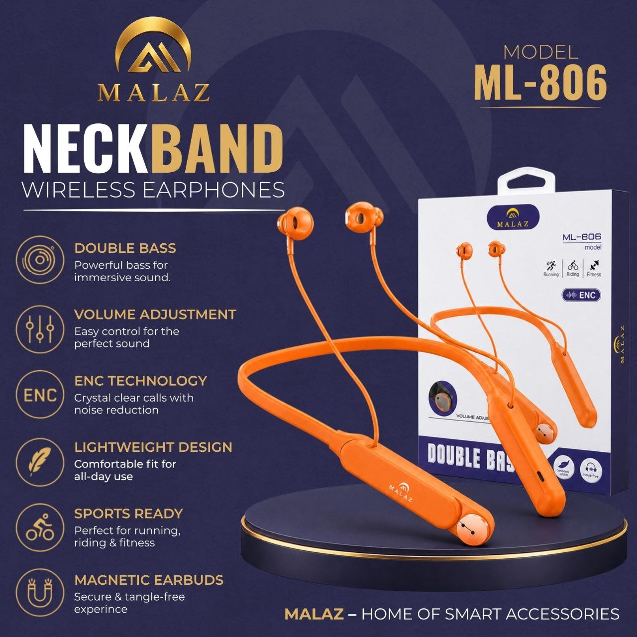 بيتس MALAZ ML-806 (ضمان سنة)